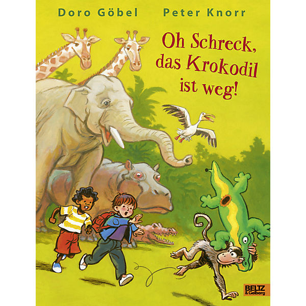 Oh Schreck, das Krokodil ist weg