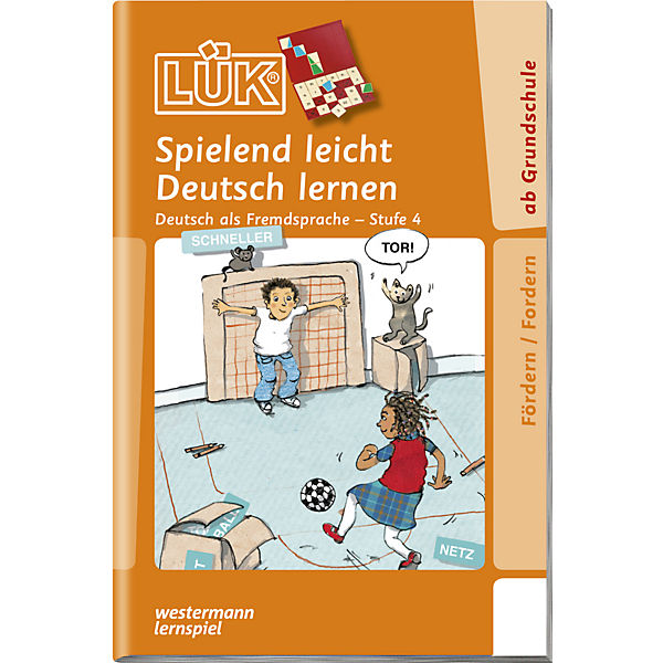 LÜK: Spielend leicht Deutsch lernen, Stufe 4 - Deutsch als Fremdsprache, Übungsheft