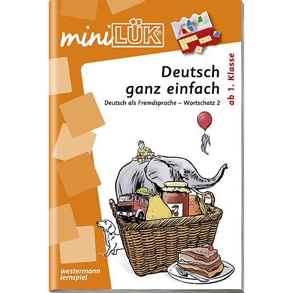 mini LÜK: Deutsch ganz einfach ab 2. Klasse, Übungsheft