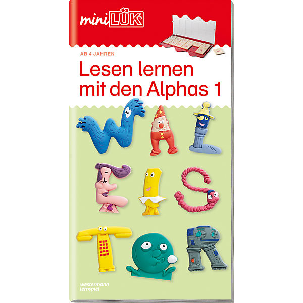 mini LÜK: Lesen lernen mit den Alphas, Übungsheft