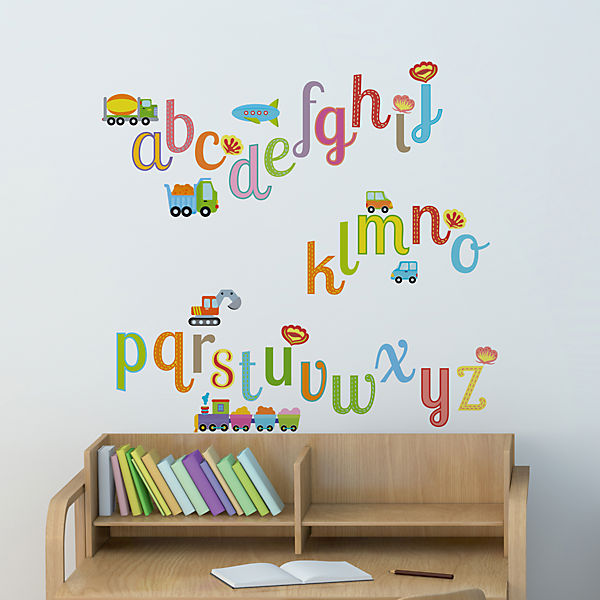 Wandsticker Alphabet