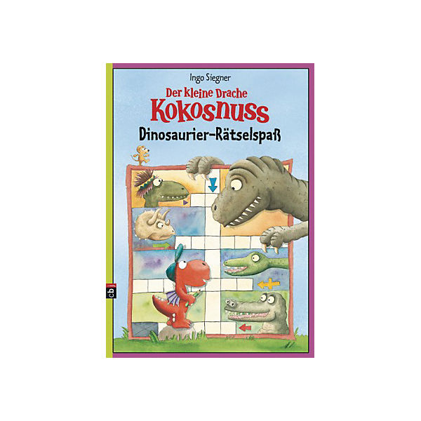 Der kleine Drache Kokosnuss - Dinosaurier-Rätselspaß