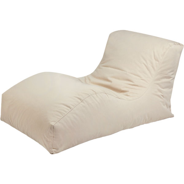 Outdoor-Sitzsack Wave, Plus, beige
