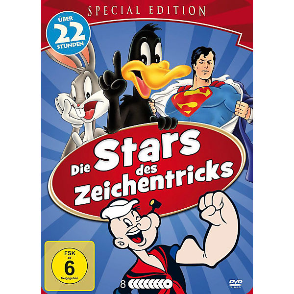 DVD Die Stars des Zeichentricks (Metallbox)