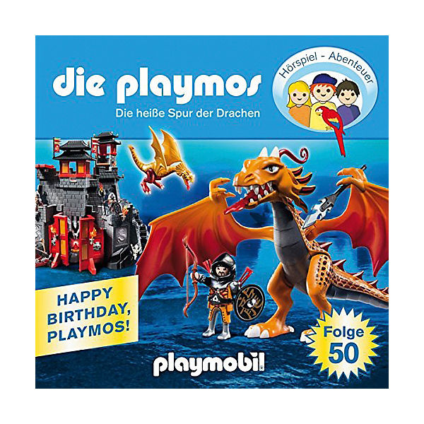 CD Die Playmos 50 - Die heiße Spur der Drachen