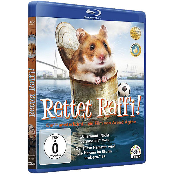 BLU-RAY Rettet Raffi! - Der Hamsterkrimi