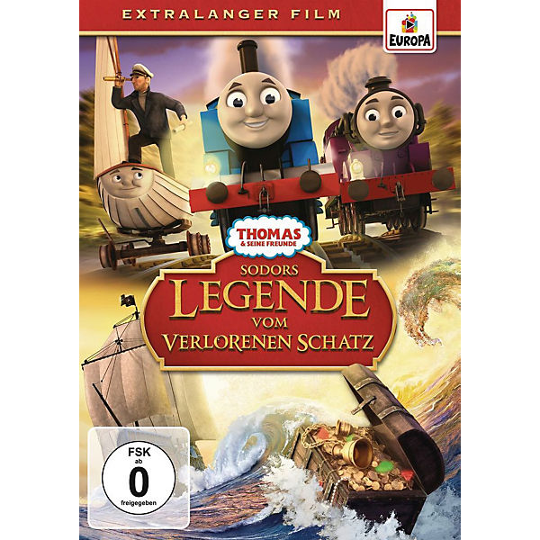 DVD Thomas & Seine Freunde - Sodors Legende vom verlorenen Schatz
