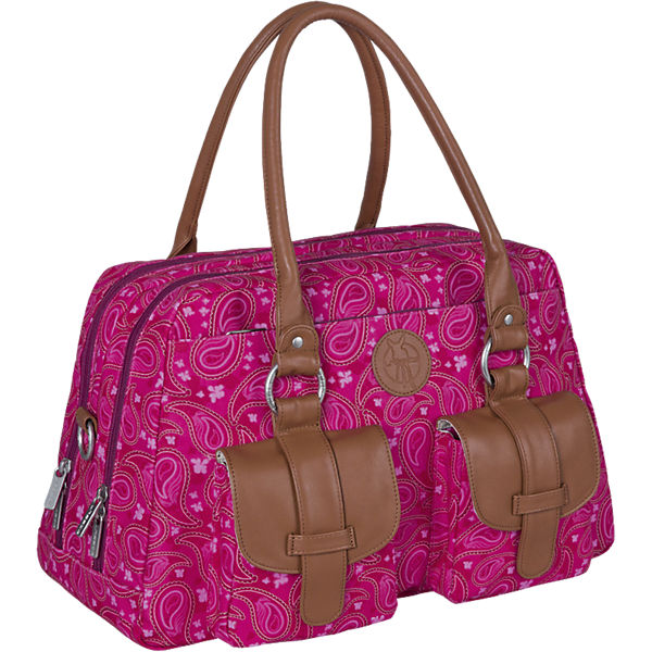 Wickeltasche Vintage Metro Bag, Paisley pink