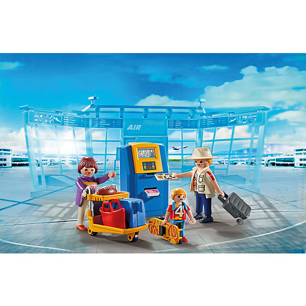 PLAYMOBIL® 5399 Familie am Check-in Automat