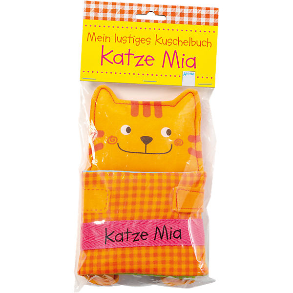 Mein lustiges Kuschelbuch: Katze Mia, Stoffbilderbuch