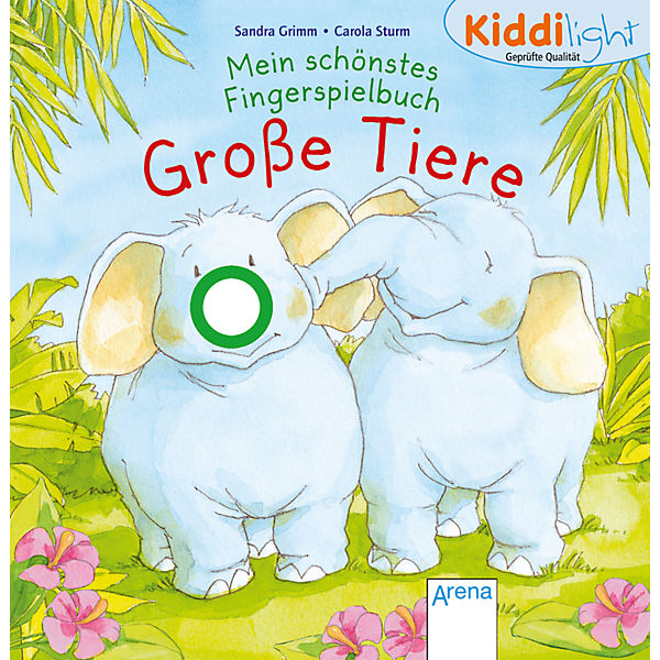 Mein schönstes Fingerspielbuch: Große Tiere