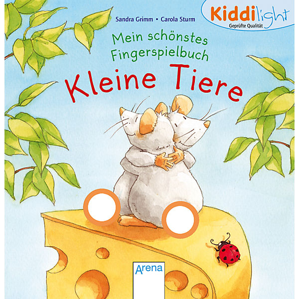 Mein schönstes Fingerspielbuch: Kleine Tiere