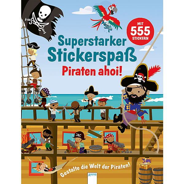 Superstarker Stickerspaß: Piraten ahoi!