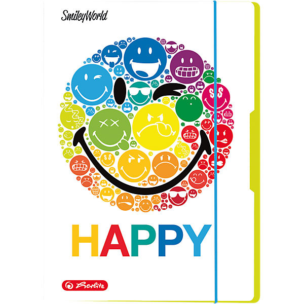 Sammelmappe A3 Smiley World Rainbow