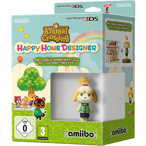 3DS Animal Crossing: Happy Home Designer + amiibo