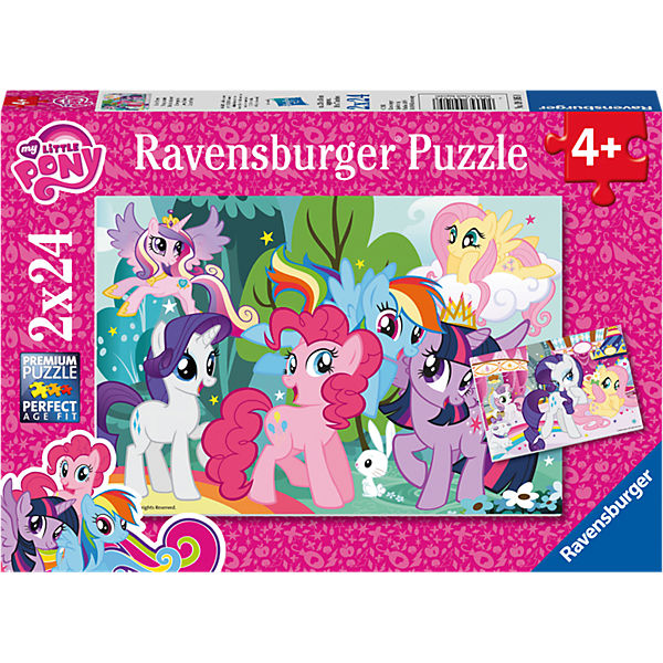Puzzleset My Little Pony: Liebe Ponys 2 x 24 Teile