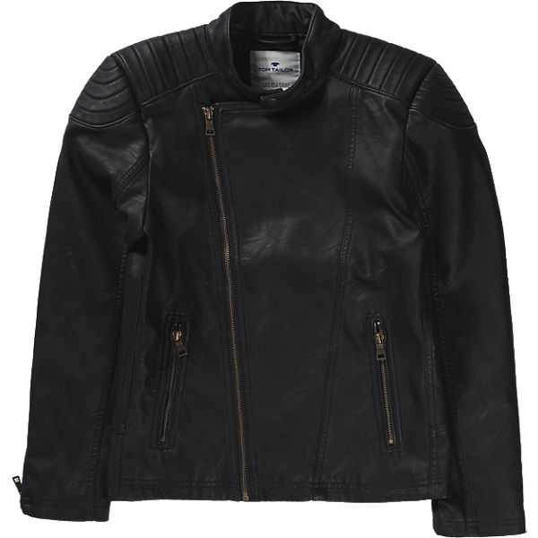Kunstlederjacke für Jungen