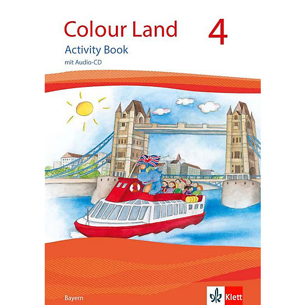 Colour Land ab Klasse 3, Ausgabe Bayern: 4. Schuljahr, Activity Book, mit Audio-CD