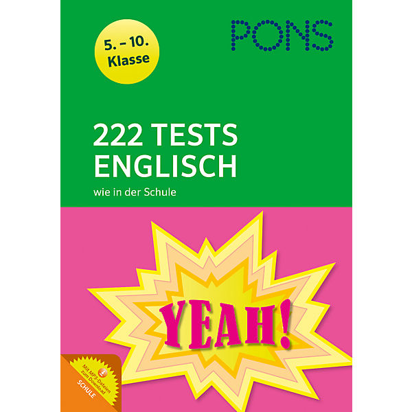 PONS 222 Tests Englisch wie in der Schule