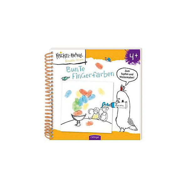 Krickel-Krakel Bunte Fingerfarben