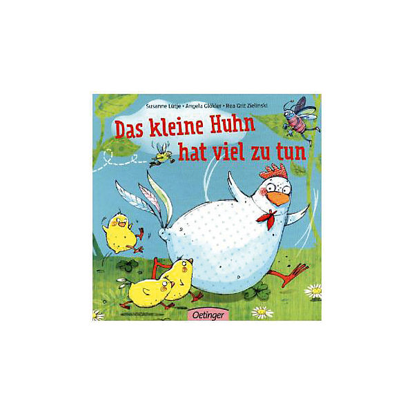 Das kleine Huhn hat viel zu tun