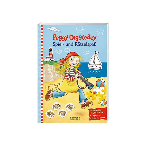 Peggy Diggledey: Spiel- und Rätselbuch