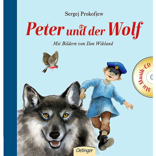 Peter und der Wolf, mit Audio-CD