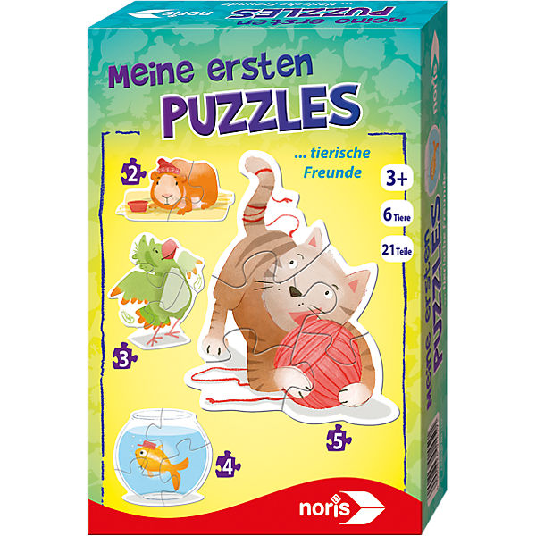 Meine ersten Puzzles - Haustiere