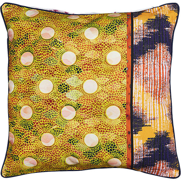 Kuschelkissen Kenya Yellow, Canvas, 45x45 cm