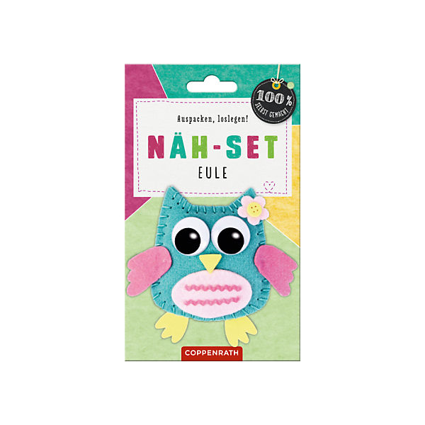 100% selbst gemacht: Näh-Set Filzanhänger Eule