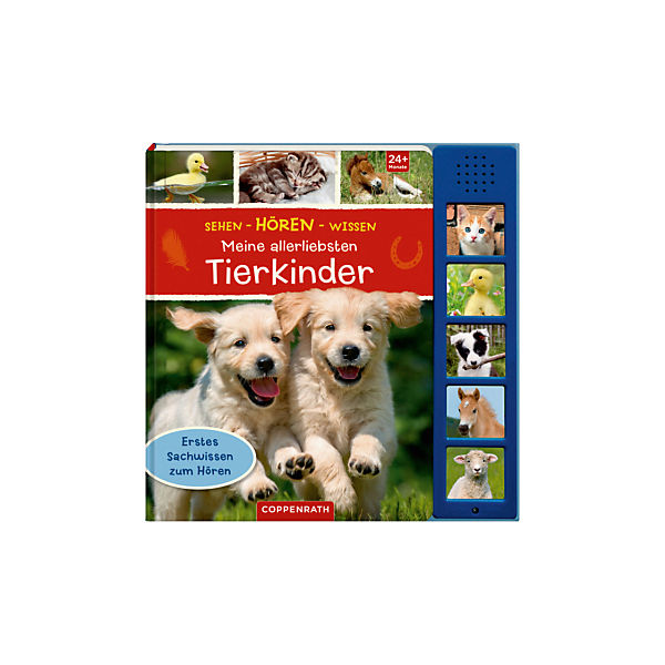 Sehen - Hören - Wissen: Meine allerliebsten Tierkinder, Soundbuch mit Tiergeräuschen