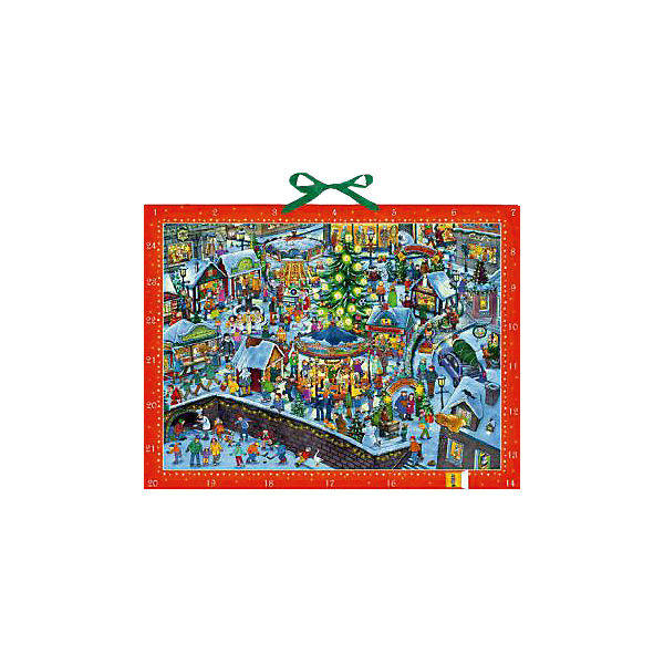 Adventskalender - Wimmeliger Weihnachtsmarkt