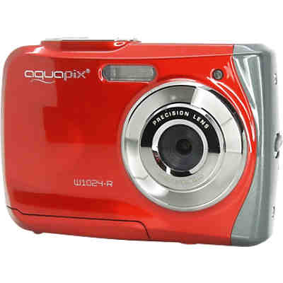Unterwasser Digitalkamera Aquapix W1024 "Splash" - rot