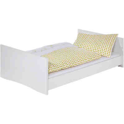Kombi-Kinderbett Poppy White, 70 x 140 cm, Dekor/MDF weiß 2