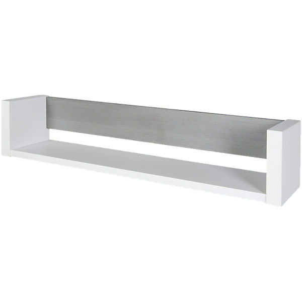 Wandboard Holly Grey, Dekor weiß/Holzdekor Lofteiche