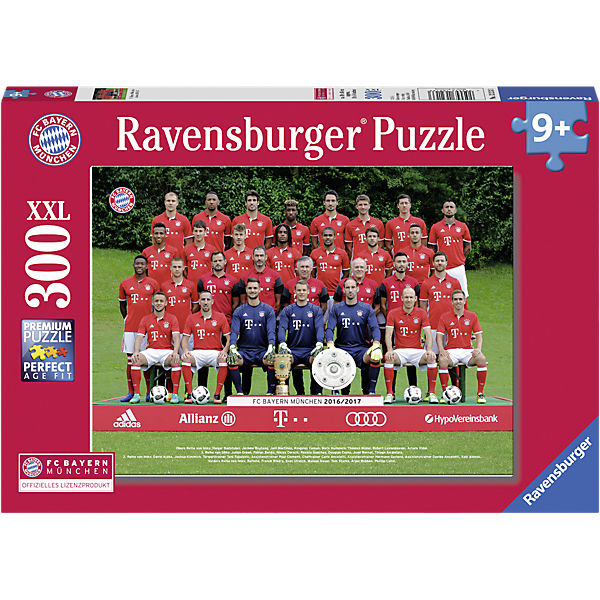 Puzzle 300 Teile FC Bayern Saison 2016/17