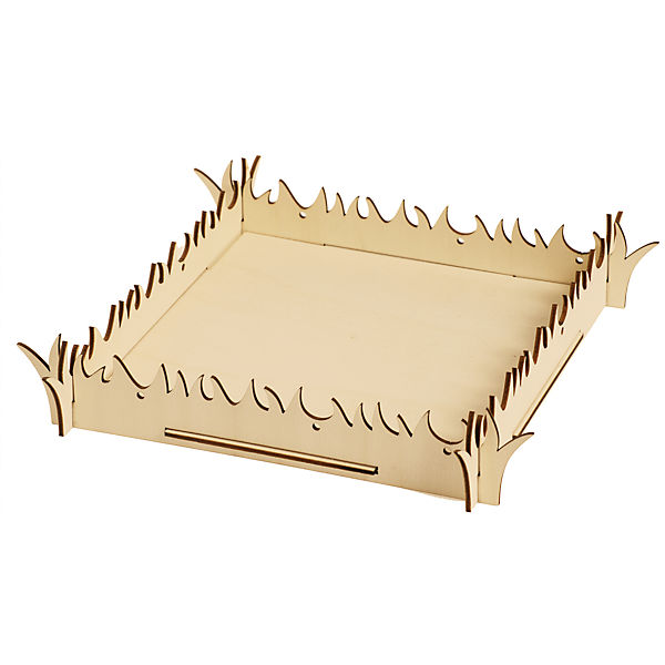 Kreativset Holzkörbchen