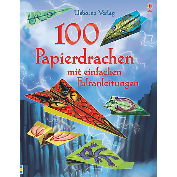 100 Papierdrachen mit einfachen Faltanleitungen