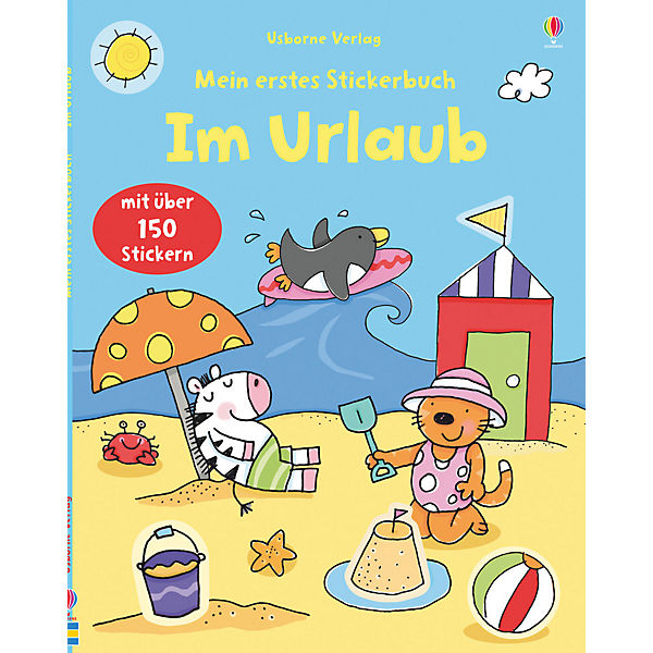 Mein erstes Stickerbuch: Im Urlaub