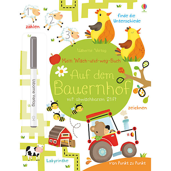Mein Wisch-und-weg-Buch: Auf dem Bauernhof