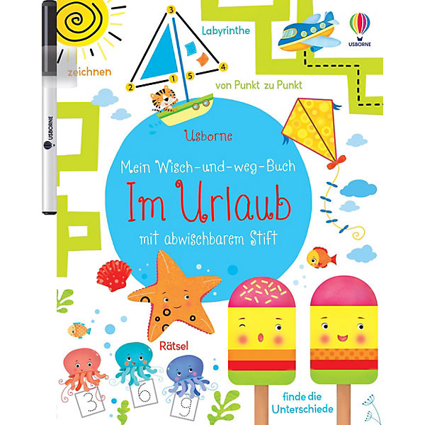 Mein Wisch-und-weg-Buch: Im Urlaub