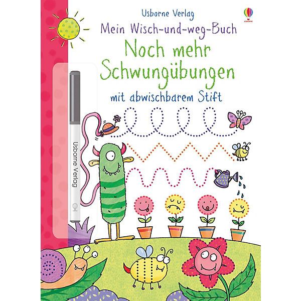 Mein Wisch-und-weg-Buch: Noch mehr Schwungübungen
