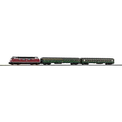 PIKO Spur H0 Start-Set Eilzug BR 220 + Schnellzugwagen 2