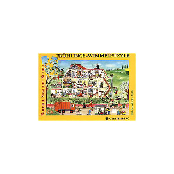 Frühlings-Wimmel-Puzzle (Kinderpuzzle)