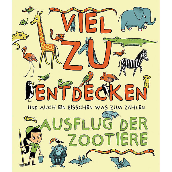 Viel zu entdecken und auch ein bisschen was zum Zählen: Ausflug der Zootiere