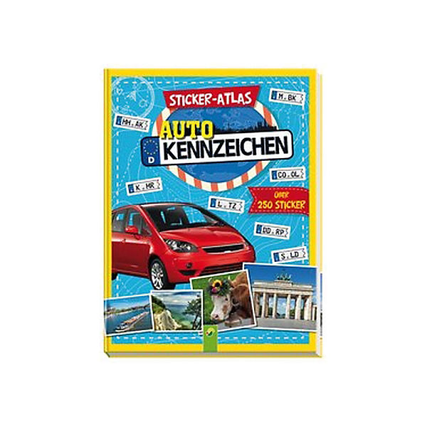 Sticker-Atlas Autokennzeichen