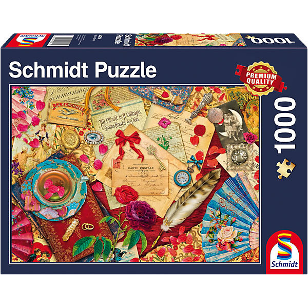 Vintage Liebesbriefe Puzzle 1000 Teile
