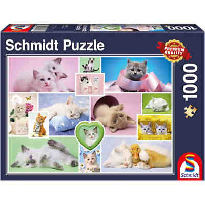 Schmusekatzen Puzzle 1000 Teile