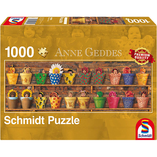 Anne Geddes: Frühlingserwachen Panorama Puzzle 1000 Teile