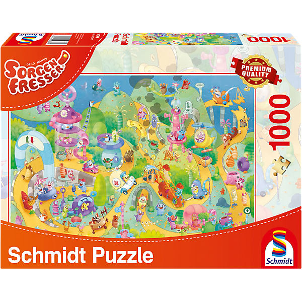Sorgenfresser: Auf die Plätze, fertig, los! Puzzle 1000 Teile